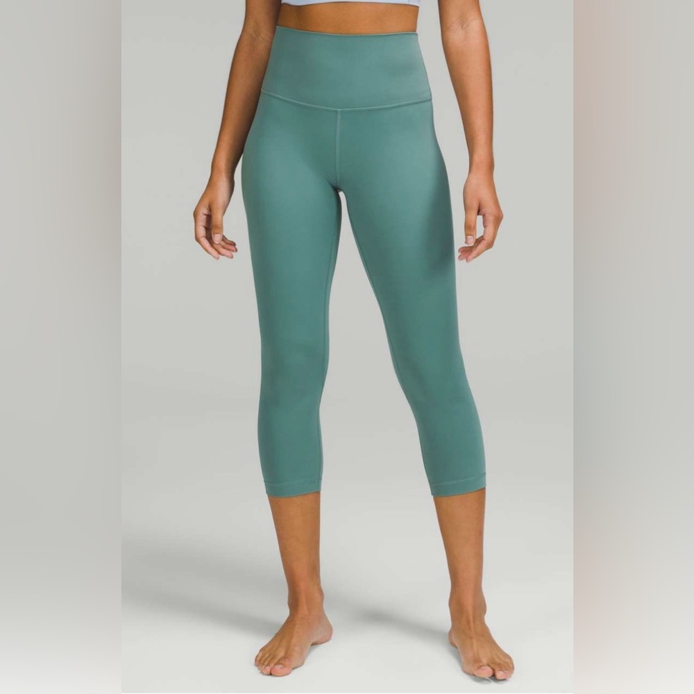 Lululemon Align High-Rise Crop 21" Tidewater Teal